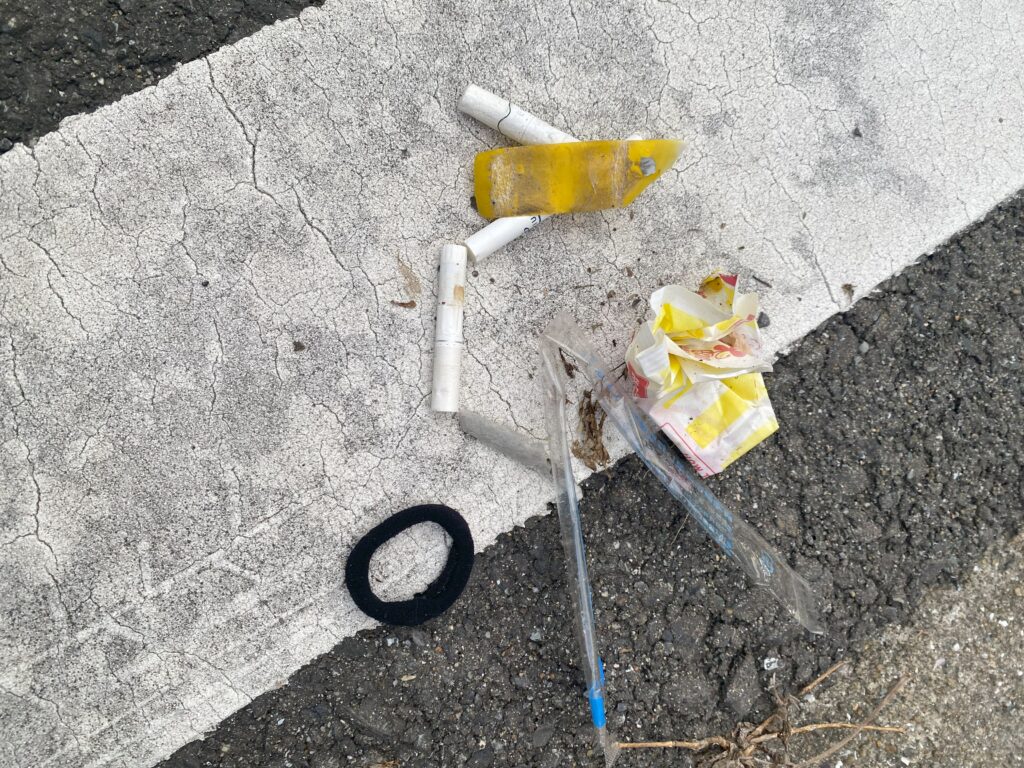 ２０２５年８月４日　町内清掃活動③