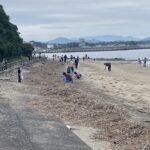 ２０２５年９月２８日　われら海岸探偵団の柏原海岸での海岸清掃活動記録③